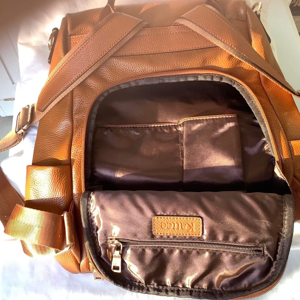 Kattee Genuine Leather Backpack Anti-Theft, Purse - Picture 3 of 7
